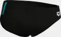 Плавки-брифи дитячі Arena SWIM BRIEFS SOLID чорно-жовто-блакитні 008371-583