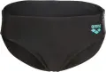 Плавки-брифи дитячі Arena TALES SWIM BRIEFS чорно-бірюзові 009086-508