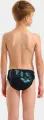 Плавки-брифи дитячі Arena TALES SWIM BRIEFS чорно-бірюзові 009086-508