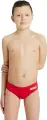 Плавки-брифи дитячі Arena TEAM SWIM BRIEFS SOLID червоні 004774-450