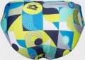 Плавки-брифы детские Arena WALLPAPER SWIM BRIEFS голубо-темно-сине-лаймовые 009096-750