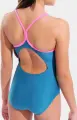Купальник злитий дитячий Arena SWIMSUIT LIGHT DROP SOLID темно-бірюзово-рожевий 005919-696