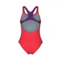 Купальник злитий дитячий Arena GRAPHIC SWIMSUIT SWIM PRO BACK помаранчево-фіолетовий 011184-370