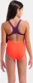 Купальник злитий дитячий Arena GRAPHIC SWIMSUIT SWIM PRO BACK помаранчево-фіолетовий 011184-370