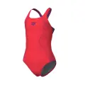 Купальник злитий дитячий Arena GRAPHIC SWIMSUIT SWIM PRO BACK помаранчево-фіолетовий 011184-370