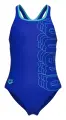 Купальник злитий дитячий Arena DETAIL SWIMSUIT SWIM PRO BACK синьо-бірюзовий 011743-880