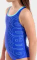 Купальник злитий дитячий Arena DETAIL SWIMSUIT SWIM PRO BACK синьо-бірюзовий 011743-880