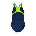 Купальник злитий дитячий Arena PAINT SWIMSUIT SWIM PRO BACK темно-синьо-салатовий 011751-760