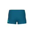 Плавки-боксеры детские Arena LETTERING SWIM SHORT бирюзово-салатовые 010864-600