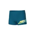 Плавки-боксеры детские Arena LETTERING SWIM SHORT бирюзово-салатовые 010864-600