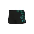Плавки-боксеры детские Arena KIKKO SWIM SHORT черно-бирюзовые 010950-508