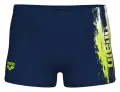 Плавки-боксери дитячі Arena PAINT SWIM SHORT темно-синьо-салатові 011799-750