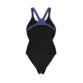 Купальник злитий жіночий Arena TEAM SWIMSUIT SWIM TECH SOLID темно-синьо-чорний 004763-851