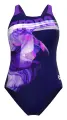 Купальник злитий жіночий Arena MIX SWIMSUIT SWIM PRO BACK темно-синьо-фіолетовий 011707-790