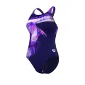 Купальник злитий жіночий Arena MIX SWIMSUIT SWIM PRO BACK темно-синьо-фіолетовий 011707-790