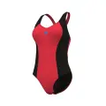 Купальник злитий жіночий Arena SWIMSUIT CONTROL PRO BACK SOLID коралово-чорний 011710-530
