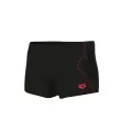 Плавки-боксери Arena GRAPHIC SWIM SHORT чорно-коралові 011186-505