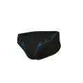 Плавки-брифи Arena GRAPHIC SWIM BRIEFS чорно-блакитні 011187-508