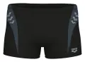 Плавки-боксери Arena STEPLOGO SWIM SHORT чорно-сірі 011785-550