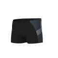 Плавки-боксери Arena PRINTED SPLICE SWIM SHORT чорно-сірі 011837-551