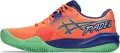 Кроссовки теннисные Asics GEL-CHALLENGER 15 PADEL оранжево-сине-мятные 1041A511-800