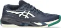 Кроссовки теннисные Asics GEL-RESOLUTION X CLAY темно-сине-бело-зеленые 1041A485-400
