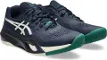 Кросівки тенісні Asics GEL-RESOLUTION X темно-синьо-біло-зелені 1041A481-400