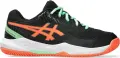 Кросівки тенісні дитячі Asics GEL-DEDICATE 8 PADEL чорно-помаранчево-м'ятні 1044A064-002
