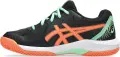 Кроссовки теннисные детские Asics GEL-DEDICATE 8 PADEL черно-оранжево-мятные 1044A064-002