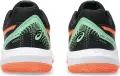 Кроссовки теннисные детские Asics GEL-DEDICATE 8 PADEL черно-оранжево-мятные 1044A064-002