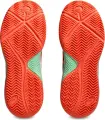 Кроссовки теннисные детские Asics GEL-DEDICATE 8 PADEL черно-оранжево-мятные 1044A064-002