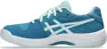Кроссовки теннисные детские Asics GEL-GAME 9 сине-бирюзово-голубые 1044A052-406