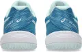 Кроссовки теннисные детские Asics GEL-GAME 9 сине-бирюзово-голубые 1044A052-406