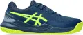 Кросівки тенісні дитячі Asics GEL-RESOLUTION 9 CLAY темно-синьо-лимонні 1044A068-404