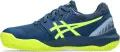 Кросівки тенісні дитячі Asics GEL-RESOLUTION 9 CLAY темно-синьо-лимонні 1044A068-404