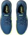 Кроссовки теннисные детские Asics GEL-RESOLUTION 9 темно-сине-лимонные 1044A067-404