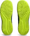 Кроссовки теннисные детские Asics GEL-RESOLUTION 9 темно-сине-лимонные 1044A067-404