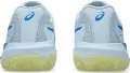 Кроссовки теннисные детские Asics GEL-RESOLUTION X CLAY голубо-сине-лимонные 1044A080-401
