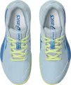 Кроссовки теннисные детские Asics GEL-RESOLUTION X CLAY голубо-сине-лимонные 1044A080-401