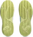 Кроссовки теннисные детские Asics GEL-RESOLUTION X CLAY голубо-сине-лимонные 1044A080-401