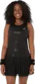 Сукня для тенісу жіноча Asics MATCH DRESS NIGHT ENERGY чорна 2042A386-001