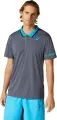 Поло для тенісу Asics PADEL POLO сіро-блакитне 2041A163-022
