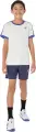 Футболка для тенісу дитяча Asics BOYS TENNIS SS TOP молочно-синя 2044A044-100