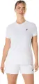 Футболка для тенісу жіноча Asics COURT SS TOP біла 2042A371-100