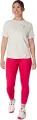 Футболка для тенісу жіноча Asics GAME ALL OVER PRINT SS TOP бежево-рожева 2042A385-100