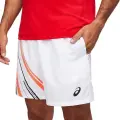Шорти для тенісу Asics COURT GRAPHIC SHORT біло-оранжево-чорні 2041A175-100