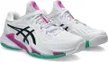 Кросівки тенісні Asics COURT FF 3 ALL COURT біло-рожево-бірюзові 1041A370-106