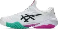 Кросівки тенісні Asics COURT FF 3 ALL COURT біло-рожево-бірюзові 1041A370-106