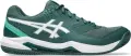 Кроссовки теннисные Asics GEL-DEDICATE 8 CLAY темно-зелено-бело-зеленые 1041A448-300