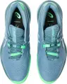 Кроссовки теннисные Asics GEL-RESOLUTION X PADEL сине-зеленые 1041A492-403